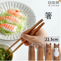 日本製動物木筷子(虎貓/斑貓/柴犬)